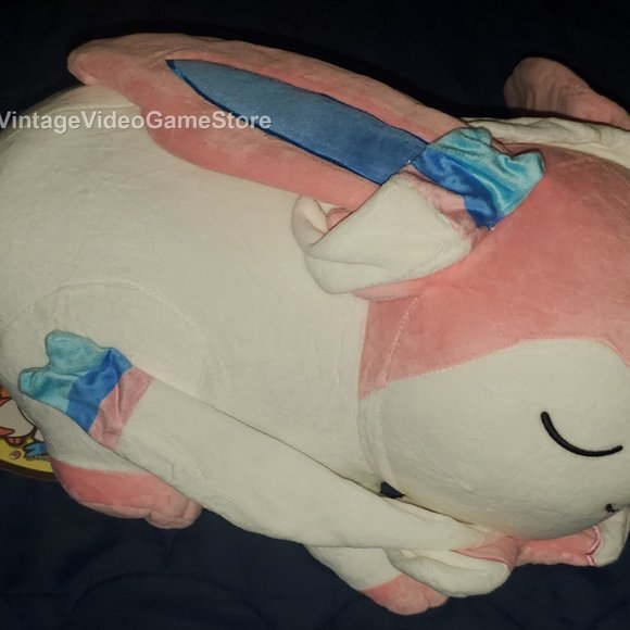 Pokemon Center Sleeping Sleeper Plush Eevee Doll Stuffed Toy Authentic Tags New - Picture 13 of 16